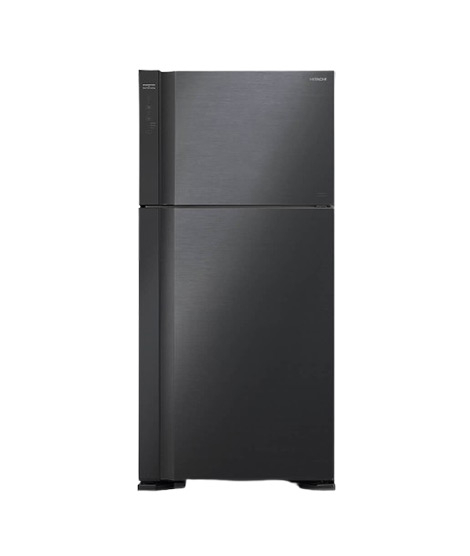 iShopping - Hitachi Big 2 Stylish Freezer-on-Top Refrigerator 21 Cu Ft (R-V710P7M-1)-Black
