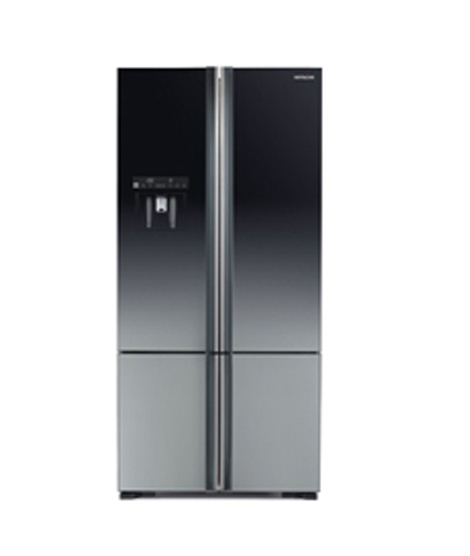 iShopping - Hitachi Freezer-on-Bottom Refrigerator Grey 21 cu ft (R-WB780P6PBX)