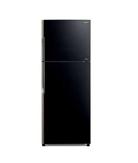 iShopping - Hitachi Freezer-on-Top Refrigerator Black 16 cu ft (R-VG490P3PB)