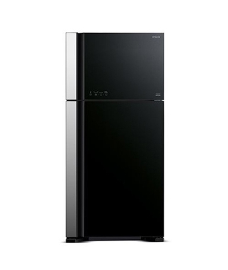 iShopping - Hitachi Freezer-on-Top Refrigerator Black 21 cu ft (R-VG690P3PB)