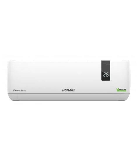 iShopping - Homage Element Series Inverter Split Air Conditioner Heat & Cool 1 Ton (HES-1204S)