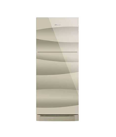 iShopping - Homage Freezer-on-Top Refrigerator 11 Cu Ft Golden (HRF-47332-GD)