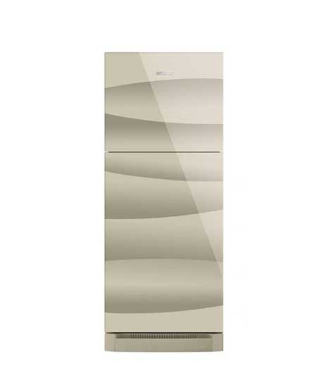 iShopping - Homage Freezer-on-Top Refrigerator 15 Cu Ft Golden (HRF-47552-GD)