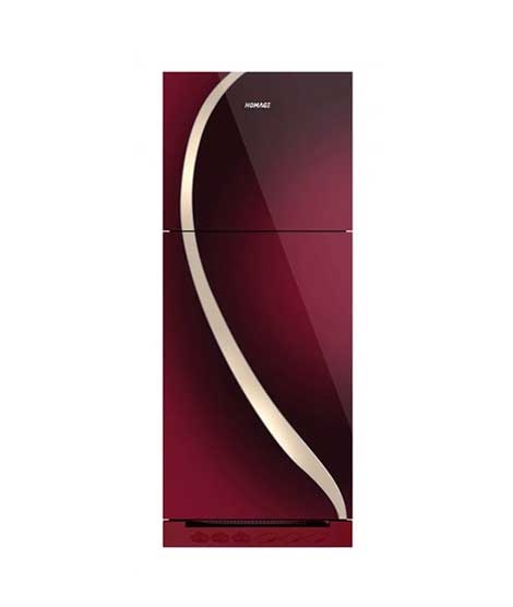 iShopping - Homage Freezer-on-Top Refrigerator 15 Cu Ft Maroon (HRF-47552-GD)