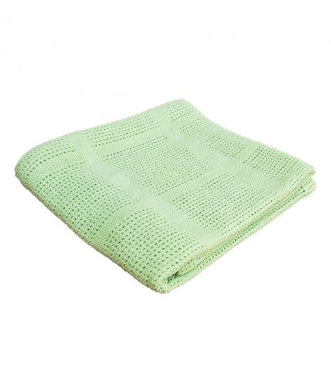 iShopping - Home N Baby Cellular Breathable Blanket Green