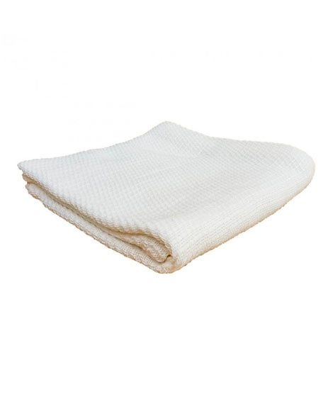 iShopping - Home N Baby Spun Weave Baby Blanket Off White