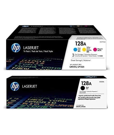 iShopping - HP 128A Toner Cartridges Pack Of 4