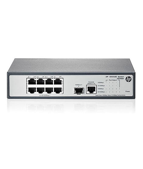 iShopping - HPE 1910-8G Smart Managed Gigabit Network Switch (JG348A)