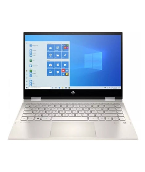 iShopping - HP Pavilion x360 14" Core i5 11th Gen 8GB 256GB SSD Laptop Gold (14M-DW1023DX) - Without Warranty