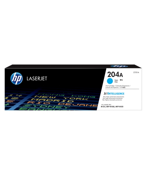 iShopping - HP 204A Laserjet Toner Cartridge Cyan (CF511A)