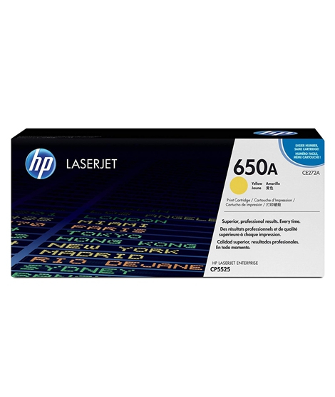 iShopping - HP 650A Laserjet Toner Cartridge Yellow (CE272A)
