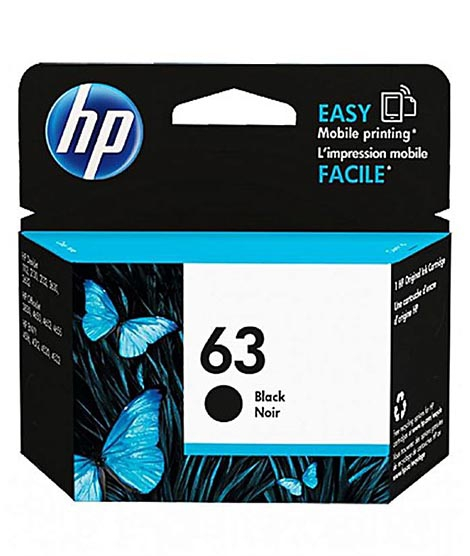 iShopping - HP 63 Black ink Cartridge