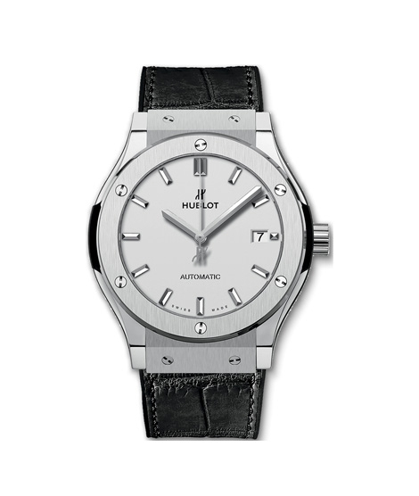iShopping - Hublot Classic Fusion Titanium Opalin Men's Watch Black (511.NX.2611.LR)