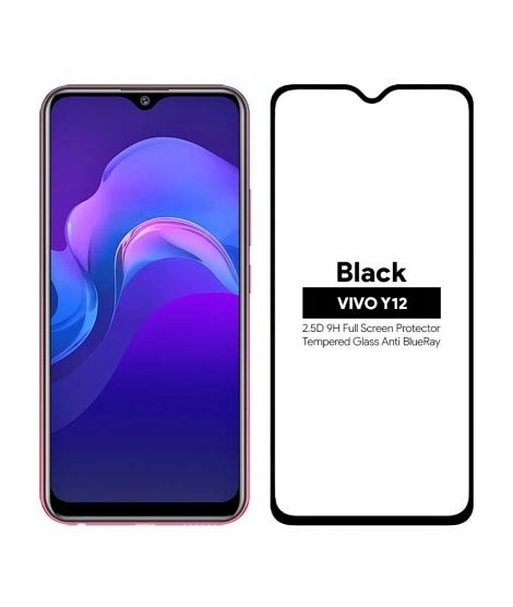 iShopping - MOFI Anti BlueRay 2.5D 9H Screen Protector For Vivo Y12 - Black