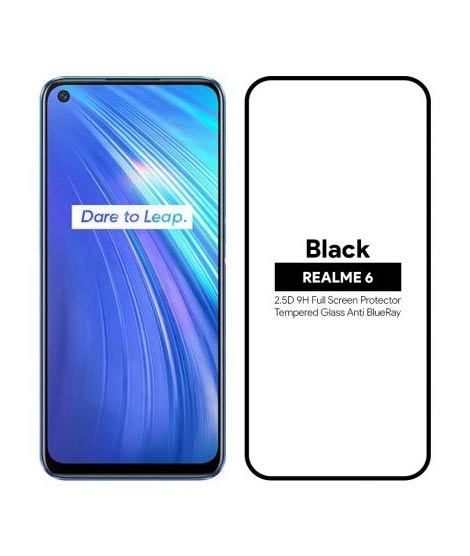 iShopping - MOFI Anti BlueRay 2.5D 9H Screen Protector For Realme 6 - Black