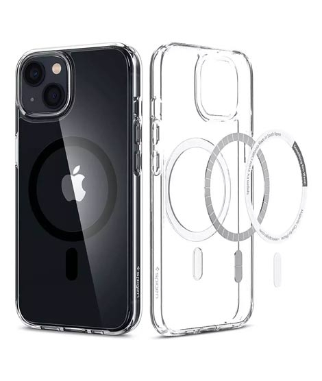 iShopping - Spigen Ultra Hybrid Mag Black Case For Apple iPhone 13 (ACS03529)