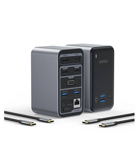 iShopping - Choetech Multifunction USB Docking Station - (HUB-M21)
