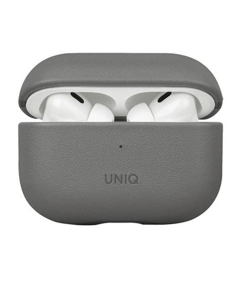 iShopping - Uniq Lyden DS Slim Leatherette Case For AirPod Pro 2nd Gen Grey