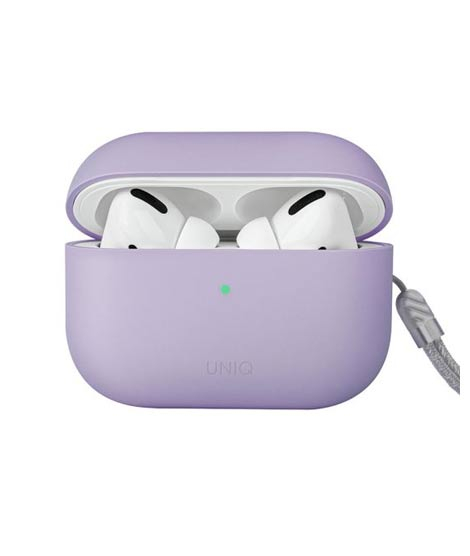 iShopping - Uniq Lino Hybrid Liquid Silicone Case For AirPod Pro 2nd Gen Lavender