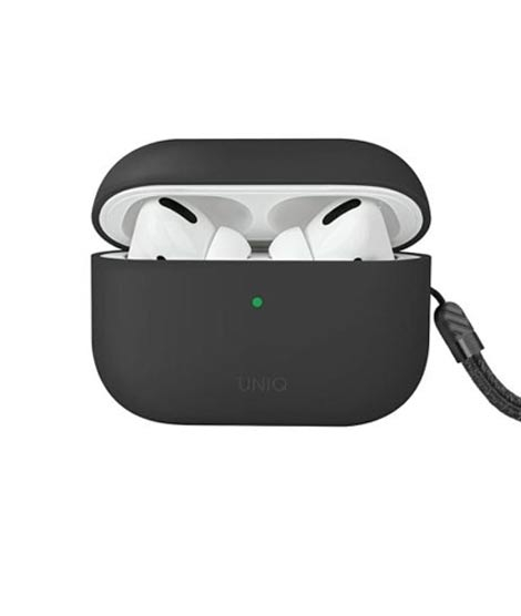 iShopping - Uniq Lino Hybrid Liquid Silicon Case For AirPod Pro 2nd Gen Grey