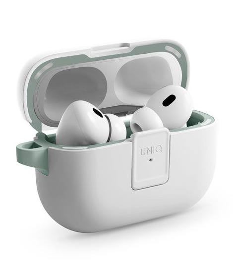 iShopping - Uniq Clyde Lock Case For AirPod Pro 2nd Gen Dove White