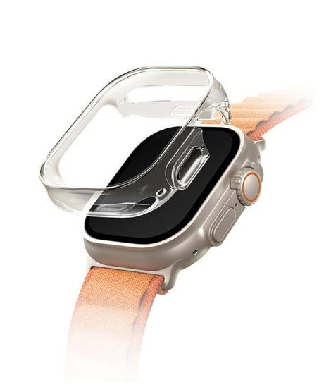 iShopping - Uniq Garde Hybrid Case For Apple Watch 49mm Clear