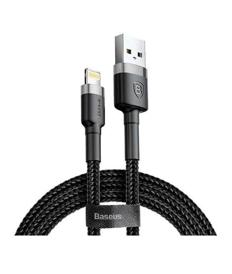 iShopping - Baseus Cafule Cable USB To IP 2M Black