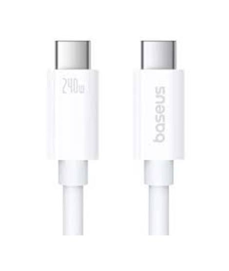 iShopping - Baseus Superior Series 2 USB 4 240W Type-C To Type-C Fast Charging Cable 1M White