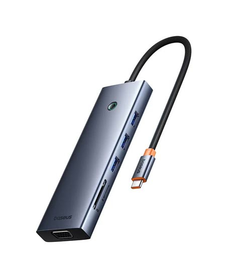 iShopping - Baseus UltraJoy Series 10 Port HUB Adapter Grey