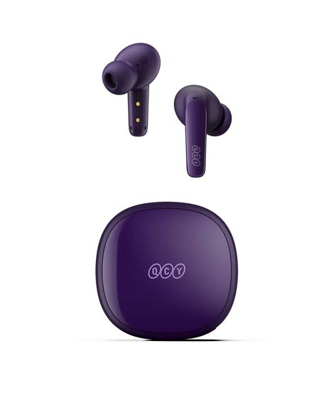 iShopping - QCY TWS Bluetooth Earbuds (T13X)-Purple