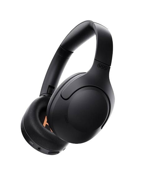 iShopping - QCY H3 Lite ANC Wireless Headphones-Black