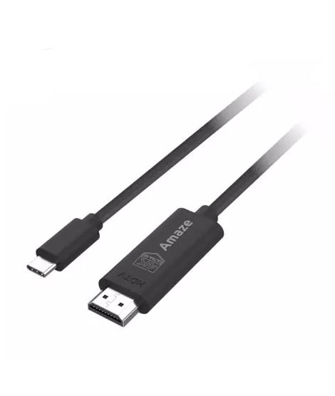 iShopping - Aamze Type - C To HDMI 4k Cable 1.8m Black (A140)