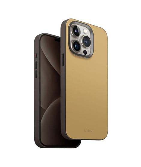 iShopping - Uniq Lyden DS MagClick MagSafe Case For iPhone 15 Pro Max Canary Yellow