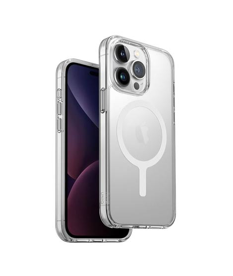 iShopping - Uniq Life Pro Xtreme MagClick MagSafe Case For iPhone 15 Pro - Dove Frost Clear