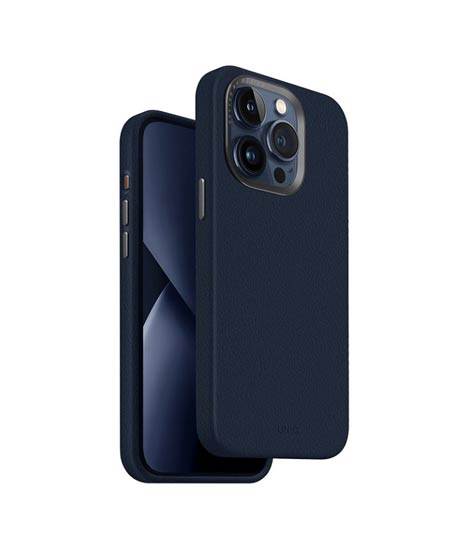 iShopping - Uniq Lyden MagClick MagSafe Case For iPhone 15 Pro Navy Blue