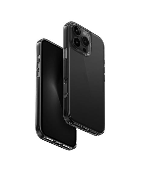 iShopping - Uniq Hybrid Air Fender Case For iPhone 16 Pro Max Grey