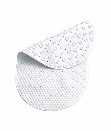 iShopping - Premier Home White Round Bath Mat (1605040)