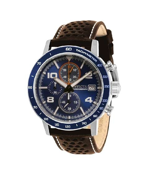 iShopping - Invicta Aviator Chronograph Quartz Men's Watch Brown (30933)