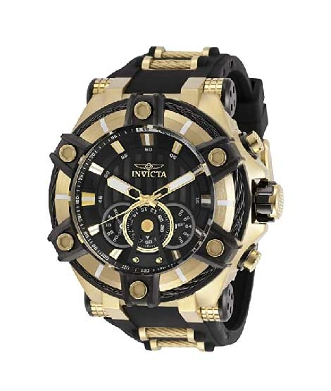 iShopping - Invicta Bolt Analogue Men's Watch Gold/Black (30040)