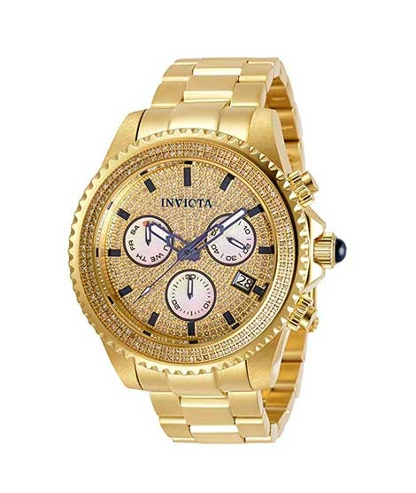 iShopping - Invicta Pro Diver Chronograph Men's Watch Gold-Tone (31991)
