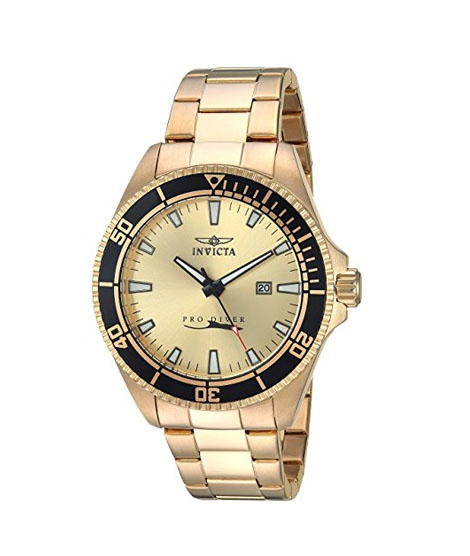 iShopping - Invicta Pro Diver Men's Watch Gold (15186)