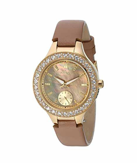 iShopping - Invicta Wildflower Women's Watch Beige (24556)