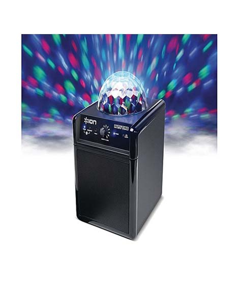 iShopping - ION Party Power Portable Speaker System With Party Lights