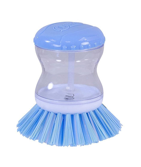 iShopping - Israr Mall Soap Dispenser Dish Cleaning Brush Blue