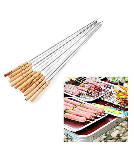 iShopping - Israr Mall Compact BBQ Needle Utensil Skewers 10Pcs