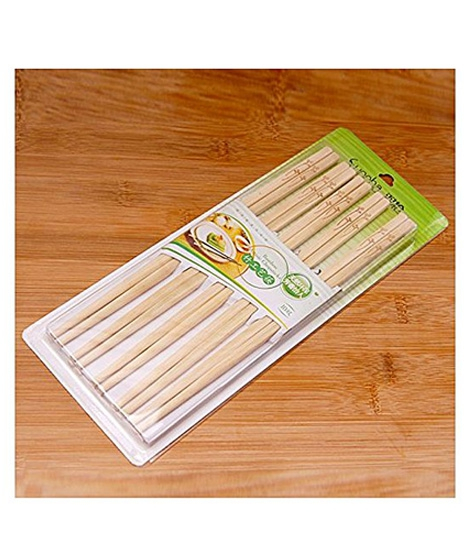 iShopping - Israr Mall Natural Round Bamboo Reusable Chopsticks