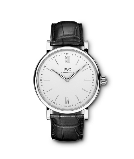 iShopping - IWC Portofino Hand-Wound Pure Classic Men's Watch Black (IW511102)