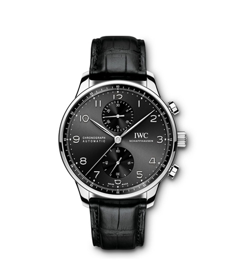 iShopping - IWC Portugieser Chronograph Men's Watch Black (IW371447)