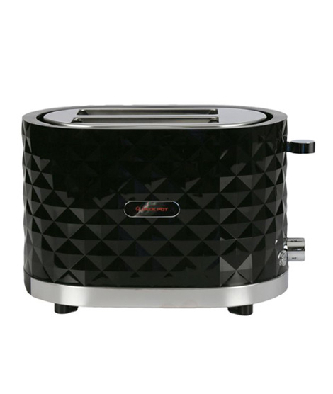 iShopping - Jackpot 2 Slice Toaster Black (JP-976)
