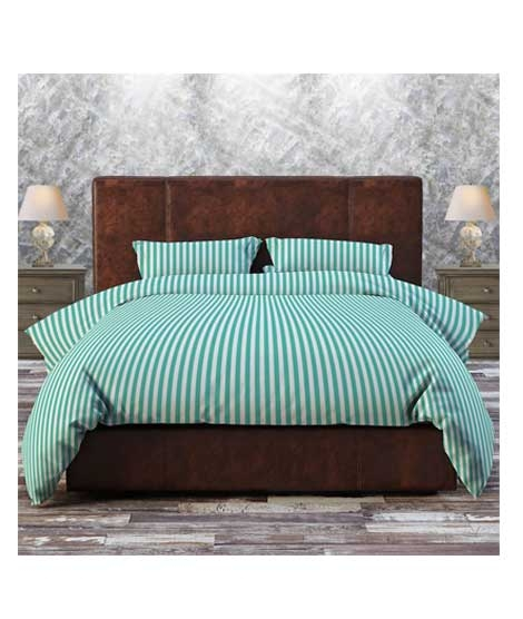 iShopping - Jamal Home Single Size Bed Sheet With 1 Pillow (0101)